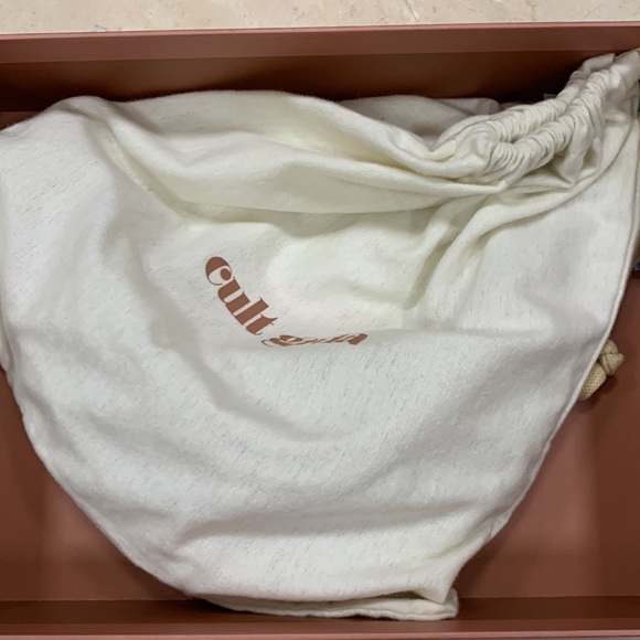 CULT GAIA ZADIE BAG IN NATURAL LUXURY DESIGNER PIECE OS - Picture 11 of 14